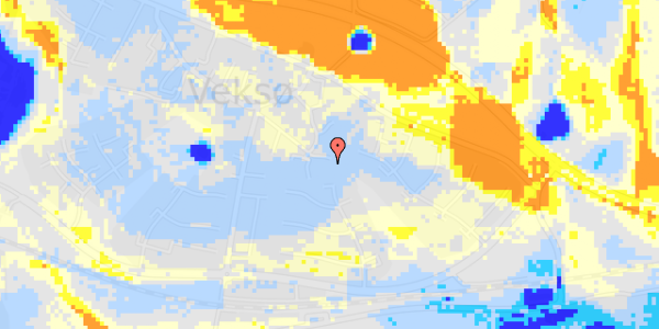 Ekstrem regn på Kelsted 422