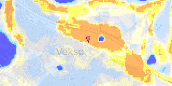 Ekstrem regn på Kirkebakken 29