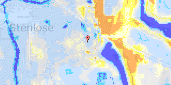 Ekstrem regn på Kornvænget 23