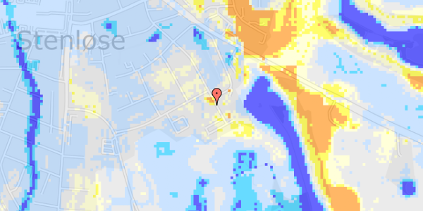 Ekstrem regn på Kornvænget 34