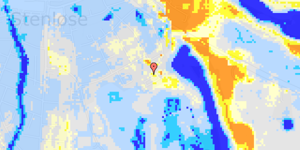 Ekstrem regn på Kornvænget 40