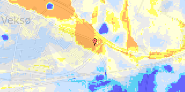 Ekstrem regn på Korshøj 112