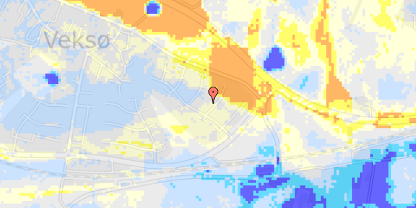 Ekstrem regn på Korshøj 228