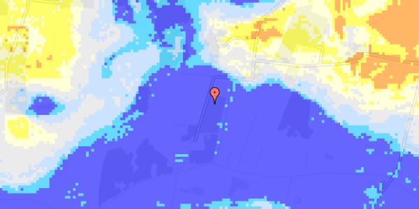 Ekstrem regn på Lindendalsvej 19