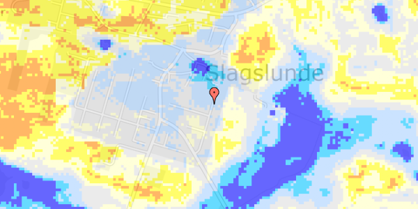 Ekstrem regn på Mimosevej 13