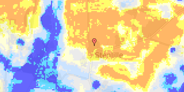 Ekstrem regn på Nørrekærvej 1