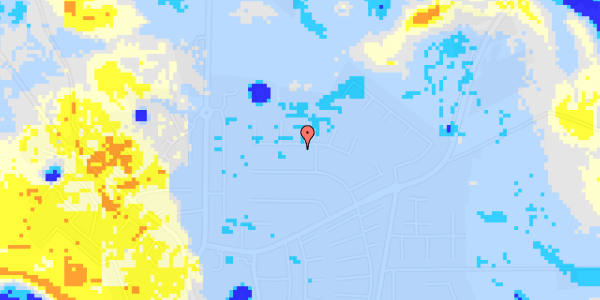 Ekstrem regn på Parkhøjvej 5