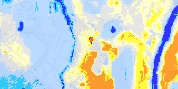 Ekstrem regn på Rosendalvej 2