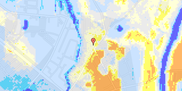 Ekstrem regn på Rosendalvej 3