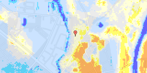 Ekstrem regn på Rosendalvej 7