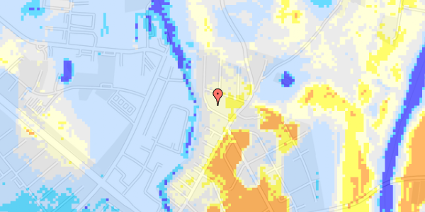 Ekstrem regn på Rosendalvej 8