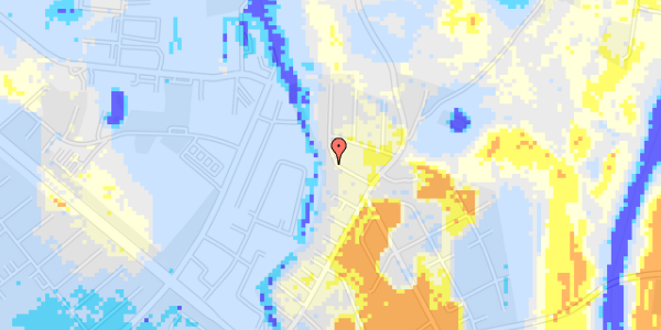 Ekstrem regn på Rosendalvej 9