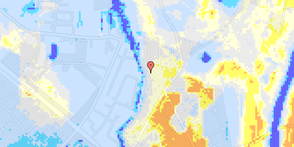 Ekstrem regn på Rosendalvej 11