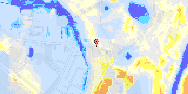 Ekstrem regn på Rosendalvej 18