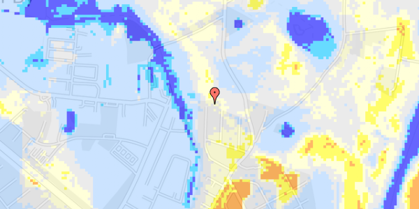 Ekstrem regn på Rosendalvej 20