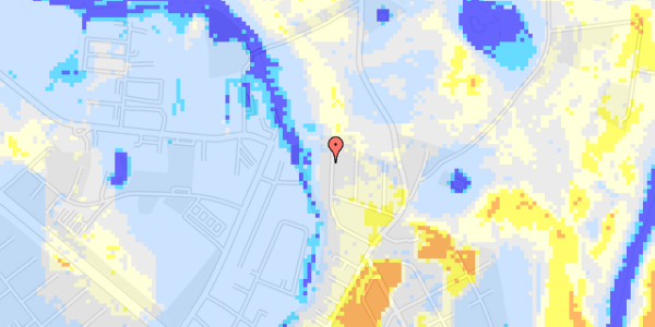 Ekstrem regn på Rosendalvej 21