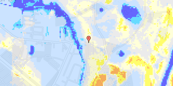 Ekstrem regn på Rosendalvej 25