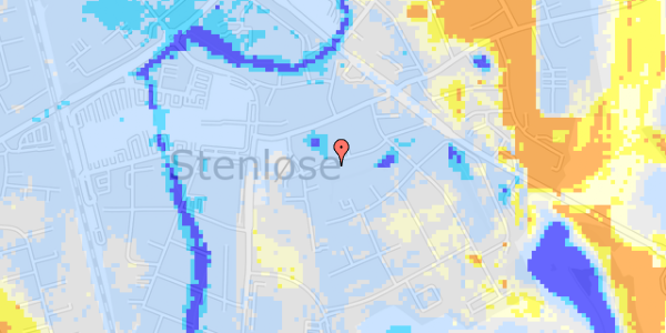 Ekstrem regn på Skovkrogen 13