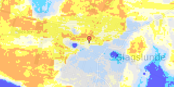 Ekstrem regn på Slagslunde Bygade 33