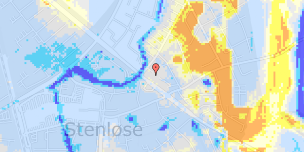 Ekstrem regn på Stenlillevej 2B