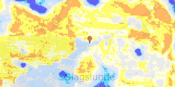 Ekstrem regn på Tranemosevej 4