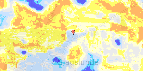 Ekstrem regn på Tranemosevej 8