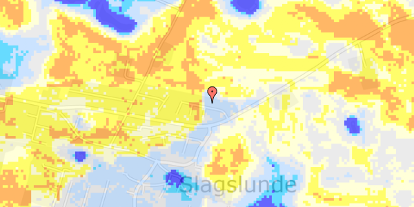 Ekstrem regn på Tranemosevej 12