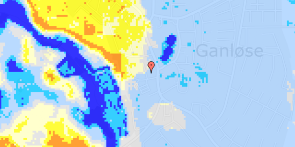 Ekstrem regn på Vestergade 6