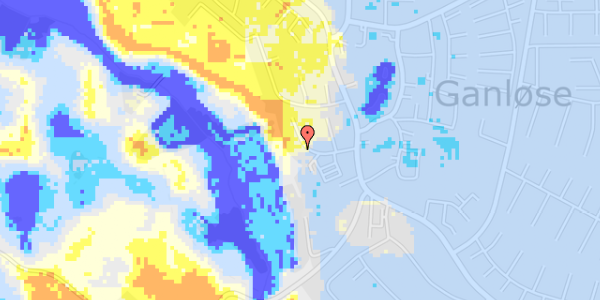 Ekstrem regn på Vestergade 9