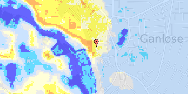 Ekstrem regn på Vestergade 17