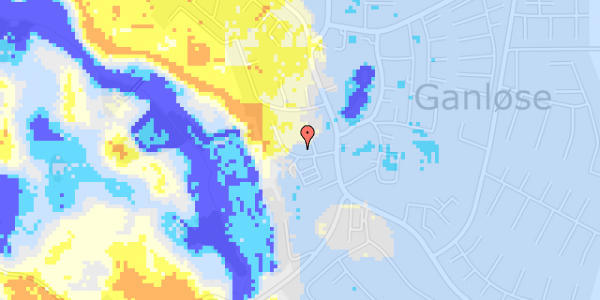 Ekstrem regn på Vestergade 26