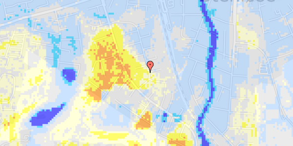 Ekstrem regn på Vibevej 26