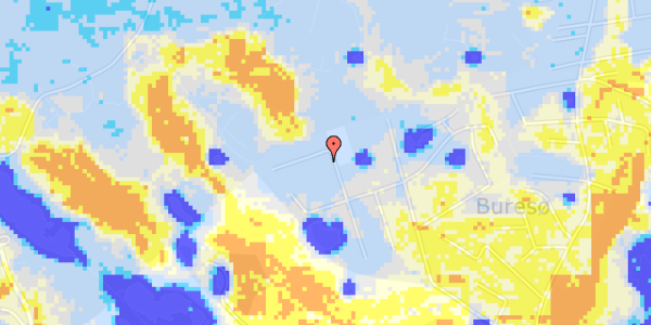 Ekstrem regn på Vrangebøgvej 21