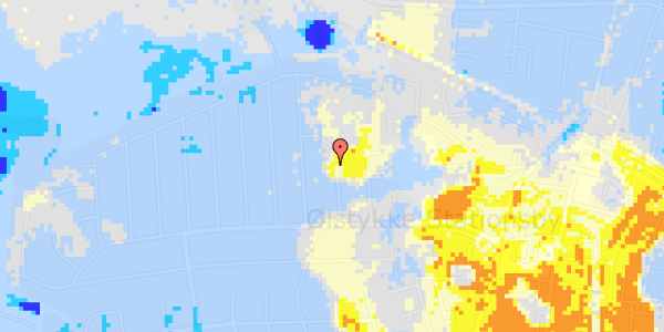 Ekstrem regn på Ahornvej 13