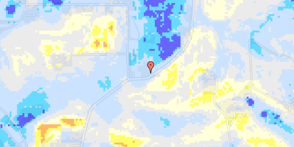 Ekstrem regn på Dildalvej 5