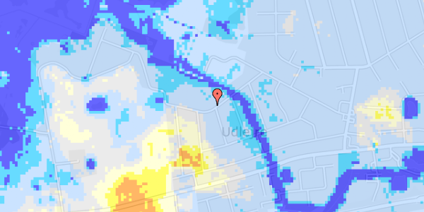 Ekstrem regn på Drosselvej 22