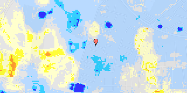 Ekstrem regn på Gjelstensåsen 201