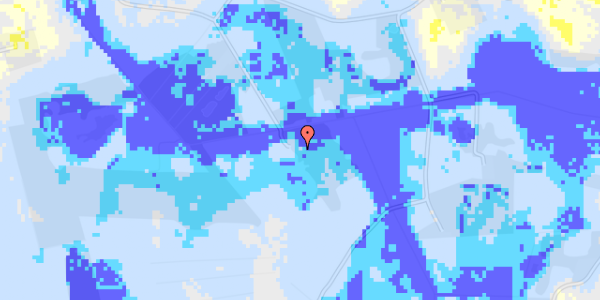 Ekstrem regn på Hagerupvej 13