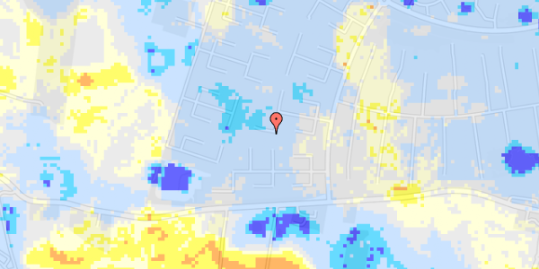 Ekstrem regn på Jarlsvej 25