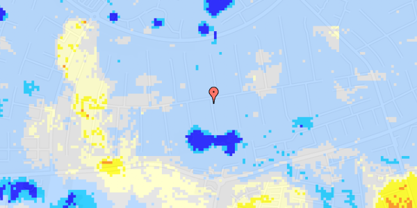 Ekstrem regn på Marklandsvej 2