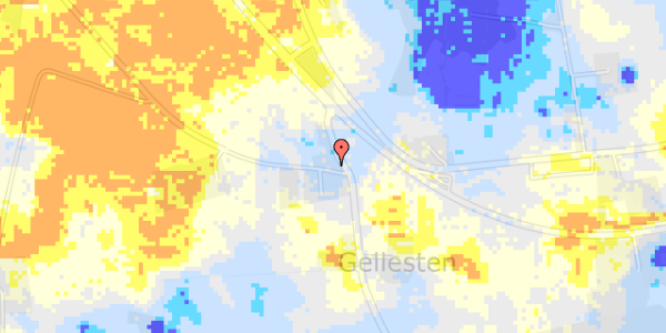 Ekstrem regn på Møllehøjvej 2