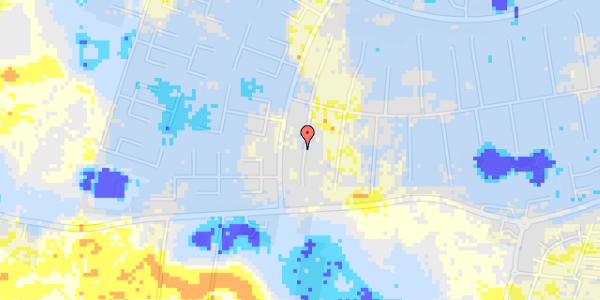 Ekstrem regn på Osebergvej 12