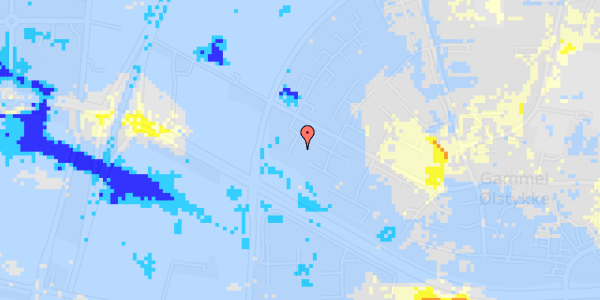 Ekstrem regn på Perlevej 13