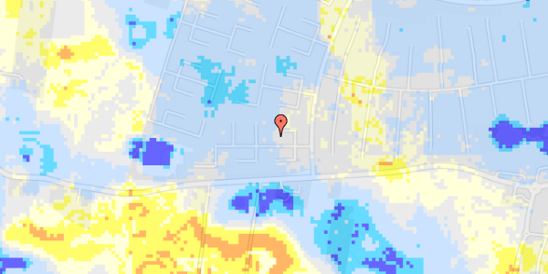 Ekstrem regn på Sigridsvej 14