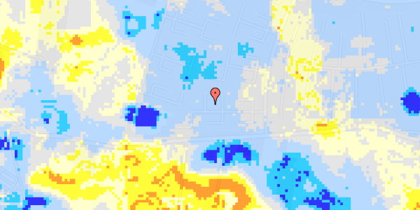 Ekstrem regn på Sigridsvej 32