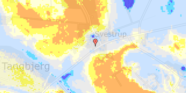 Ekstrem regn på Svestrupvej 1