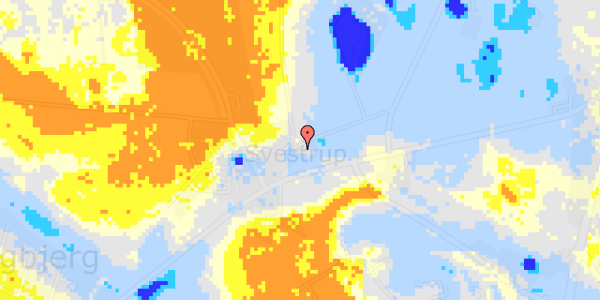 Ekstrem regn på Svestrupvej 4B