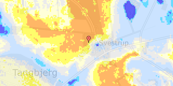 Ekstrem regn på Svestrupvej 5