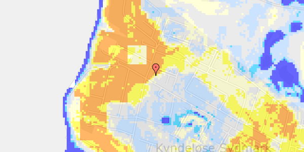 Ekstrem regn på Bjergfyrvej 4