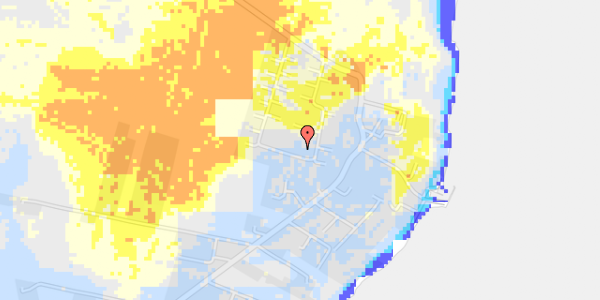 Ekstrem regn på Bovelgårdsvej 36